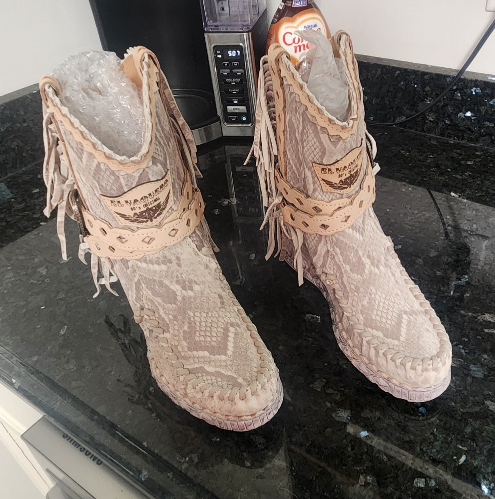 🚫Sold🚫El Vaquero Arya Naga Marble snake 37 New